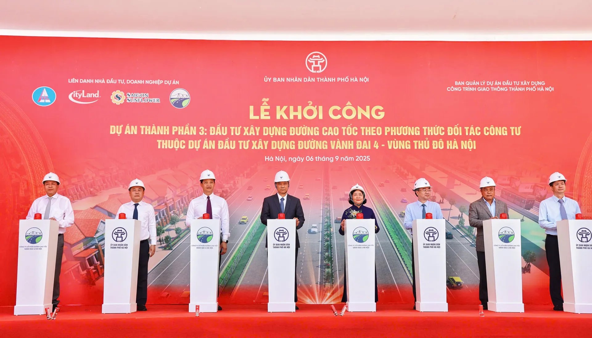 Lễ khởi công Vành Đai 4