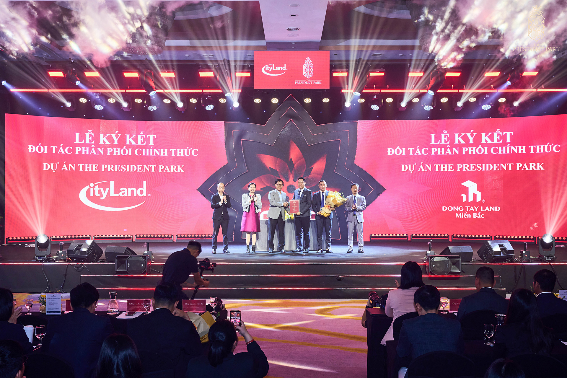 Đại diện CĐT CityLand Group và đối tác Đông Tây Land Miền Bắc