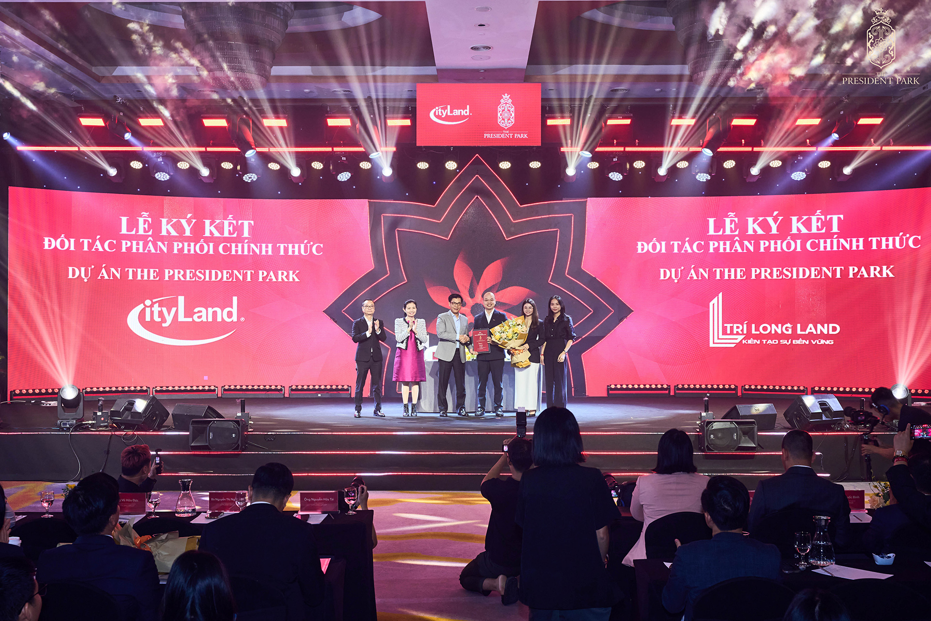 Đại diện CĐT CityLand Group và đối tác Trí Long Land